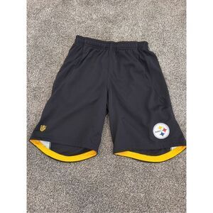 NFL Team Apparel Youth Medium Pittsburgh Steelers Shorts